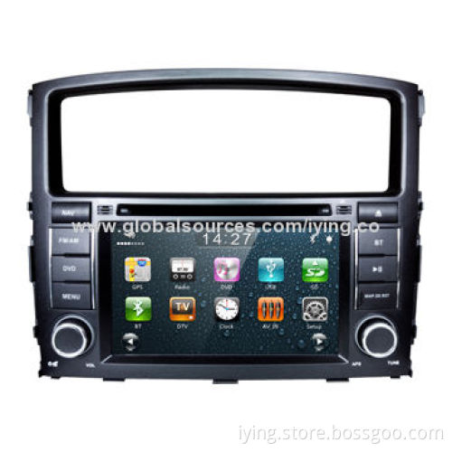 Mitsubishi Pajero DVD player with GPS, BT, TV, Radio and iPod